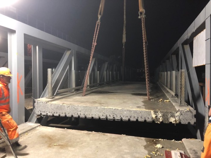 Hilfsbrücke Gubrist, Affoltern ZH, 2018
