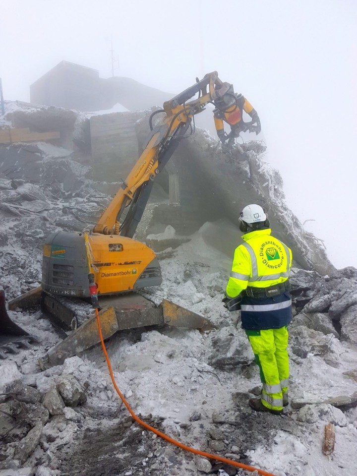 Militärunterkunft Scopi, Lukmanier Pass, 2016 2017