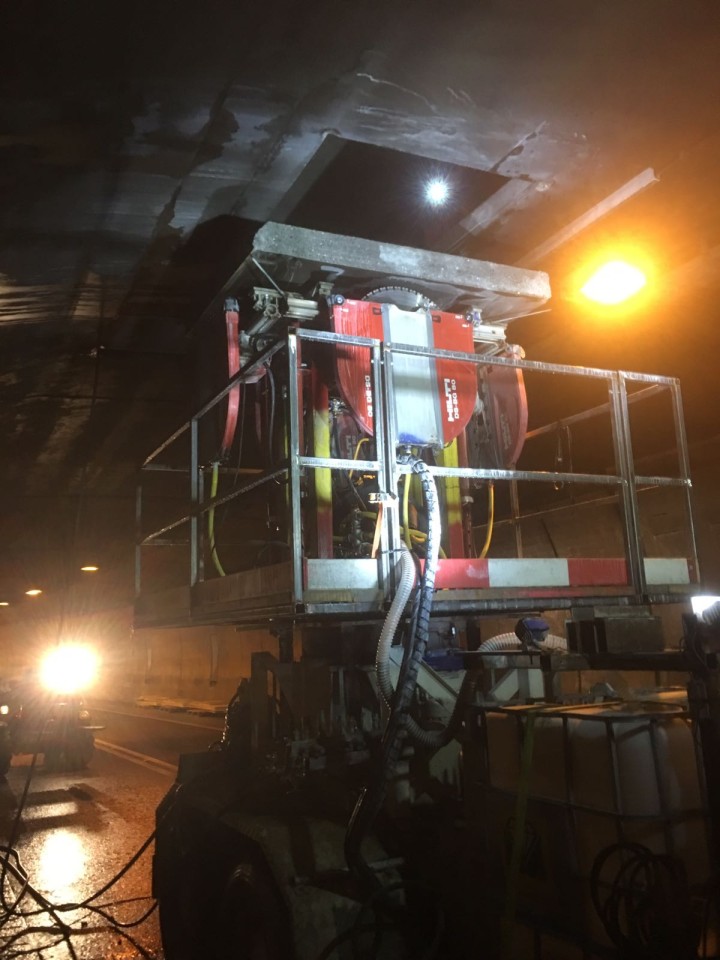 Sachselntunnel, Sarnen, 2017 2018