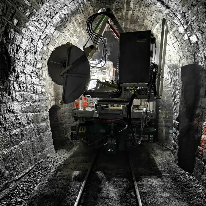 Tunnelprofilfräse